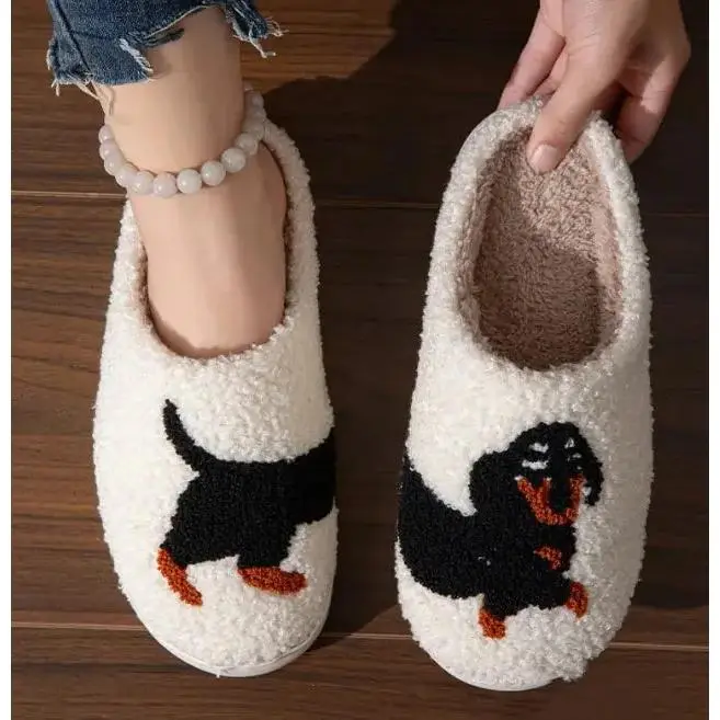 Cartoon Cotton Fight Slippers