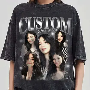 Comfort Colors Custom Your Own Shirt, Custom Bootleg Tee, Custom Girlfriend Shirt, Custom Photo Vintage Graphic 90s Shirt, Custom Bootleg funny good T-Shirt Heavyweight Crew Neck Oversized Cotton Super Hot Relationship Unisex Crewneck Teeshirt
