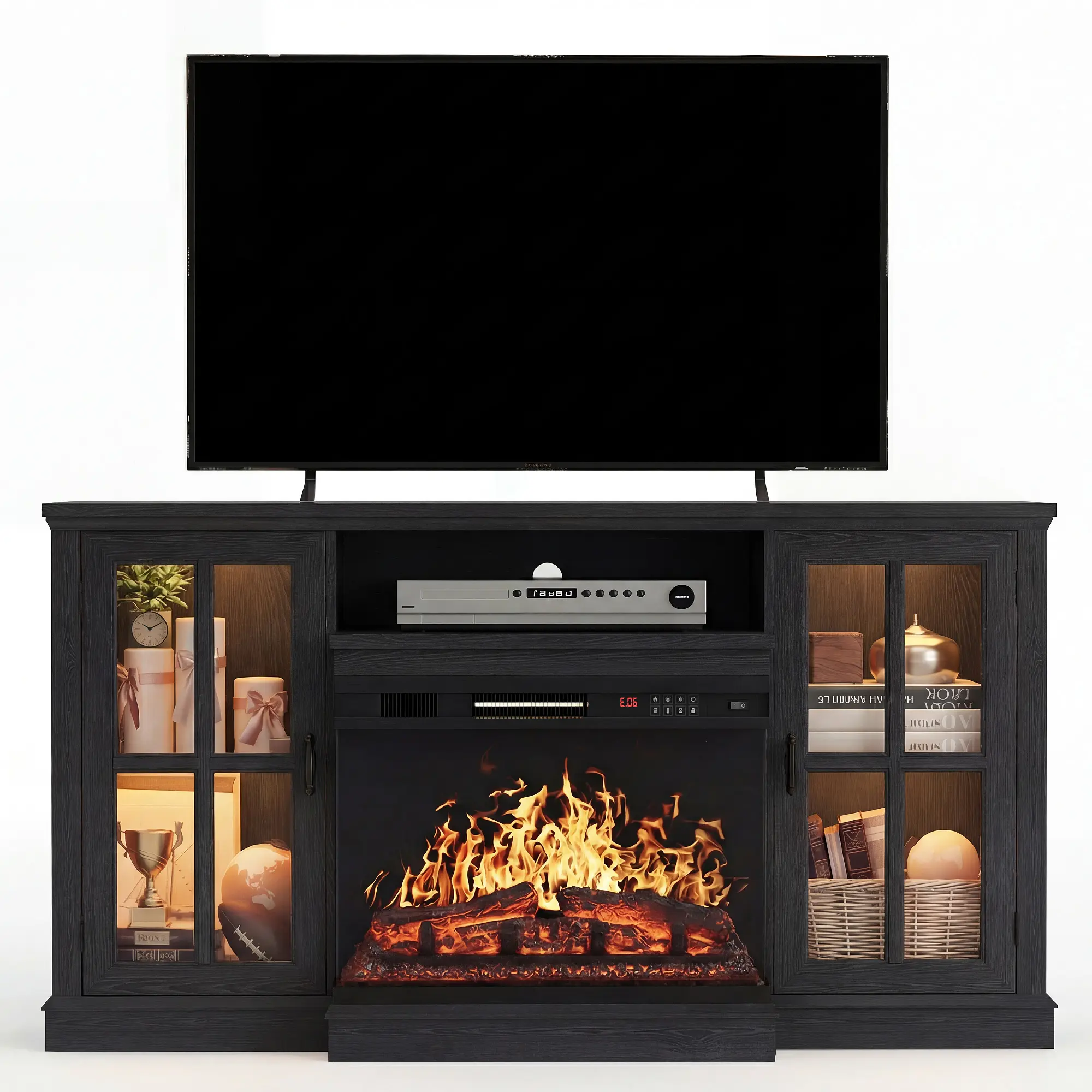 BLACK (With LED Lights)