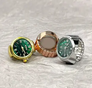 Ring Watch - Gold Minimalist Design Accurate Timekeeping Durable Material Versatile Fashion Accessory