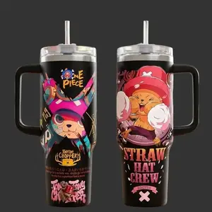 Limited Edition Tony Chopper Tumbler, Anime Straw Hat Crew Cup 40 oz Tumbler With Handle, Tumbler 20oz No Handle, Gifts For Chopper Fans
