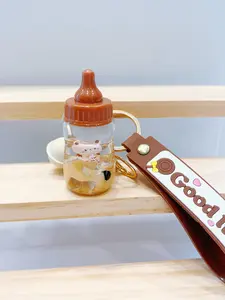 DIRECT PURCHSE Liquid Floating Keychains - Unique Cute Gifts for Family & Kids for Birthdays, Holidays, Any Occasions