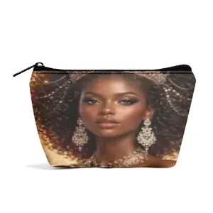 Girls 300D Zipper Wristlet Bag