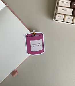 Smells Like Bull To Me Candle Sticker