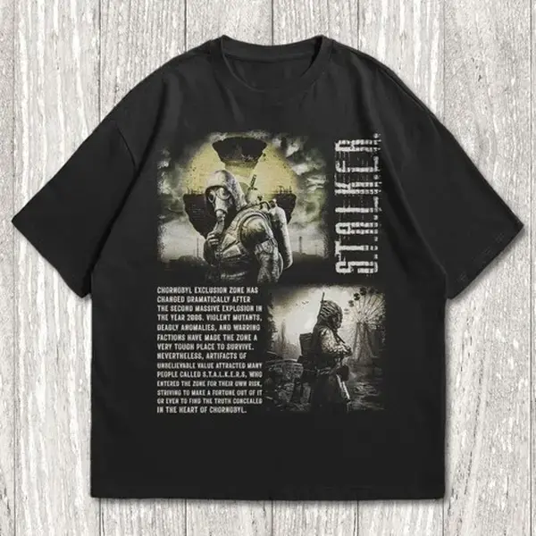 Stalker 2 Heart of Chornobyl T-Shirt, Stalker Game T-Shirt, unisex Sizes