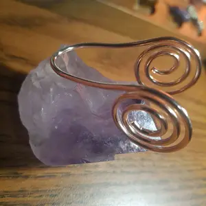 Aura Elevate  Copper Grounding & Protection Hand  Piece ( handcrafted copper piece )