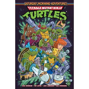TMNT Saturday Morning Adventures Vol. 2 TPB – Signed by Tim Lattie