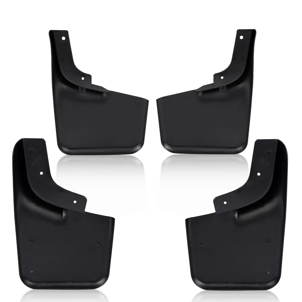 Mud Flaps Fit For Ford F-150 2004-2014 Weatherproof ABS Splash Guards Front Rear Molded Fender Flares Set