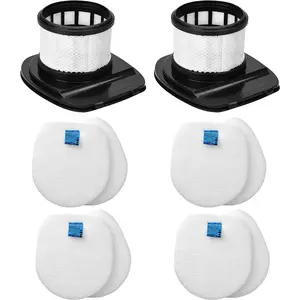 IX140 IX141 IX142 Filters,  IX141 Filters for Shark Rocket Pet Pro IZ140 IZ140C IZ141C IZ142 UZ145 Stick Vacuums, Part 616FJ140 and 617FJ140, 2 Pack Filter, 4 Pack  and Flet Filter Kit