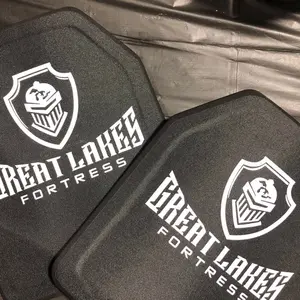 Steel plates L V L 3+ workout weight 10*12qplates   with spalllguard (2pcs)