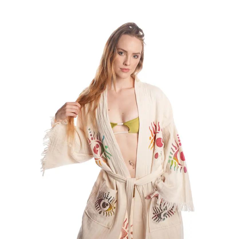Organic Alien Eye Kimono