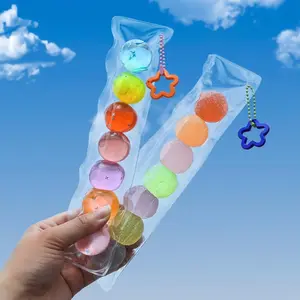 【2025 New】MOBECK Candy Taba squishy Toys, Kawaii Candy Fufu Squeeze Toy, Stress Ball, Slow-Rising Silicone Squishies, Anxiety Stress Relief Sensory Fidget Toys for Kids & Adults(Glossy)