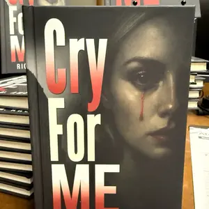 Cry For Me Signed Hardcover Edition with Dramatic Cover Art and Author Autograph