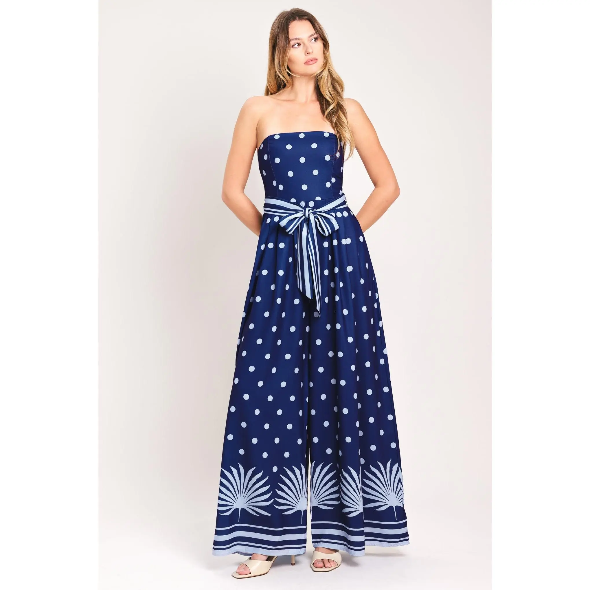 COASTAL SWAY WOVEN JUMPSUIT