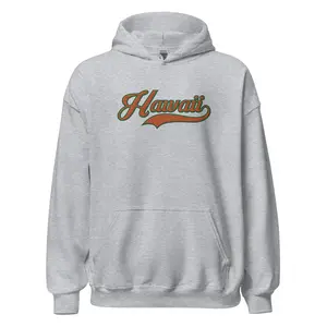 Hawaii Vintage Embroidered Hoodie