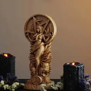 Resin Lilith Goddess Statue, Altar Ornament Decor Decorative
