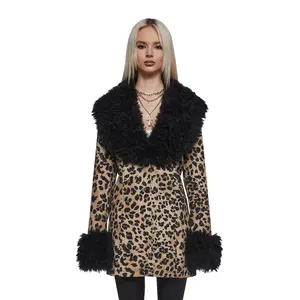 Champagne Showers Leopard Coat Champagne Showers Leopard Coat