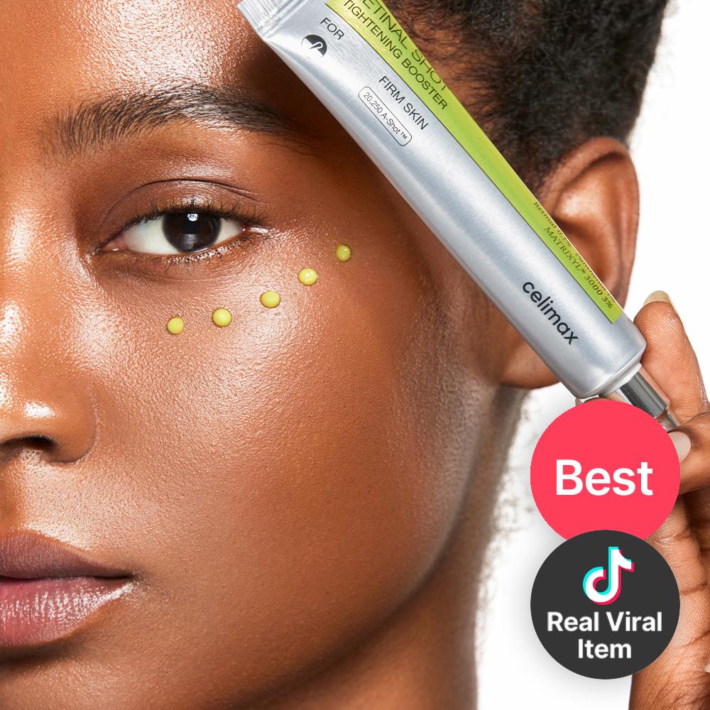 [celimax official] The Vita A Retinal Shot Tightening Booster Duo | with Retinal, Matryxyl, Pore Minimizer, Wrinkles & Fine Lines, Firmer Skin, Retinol Skincare