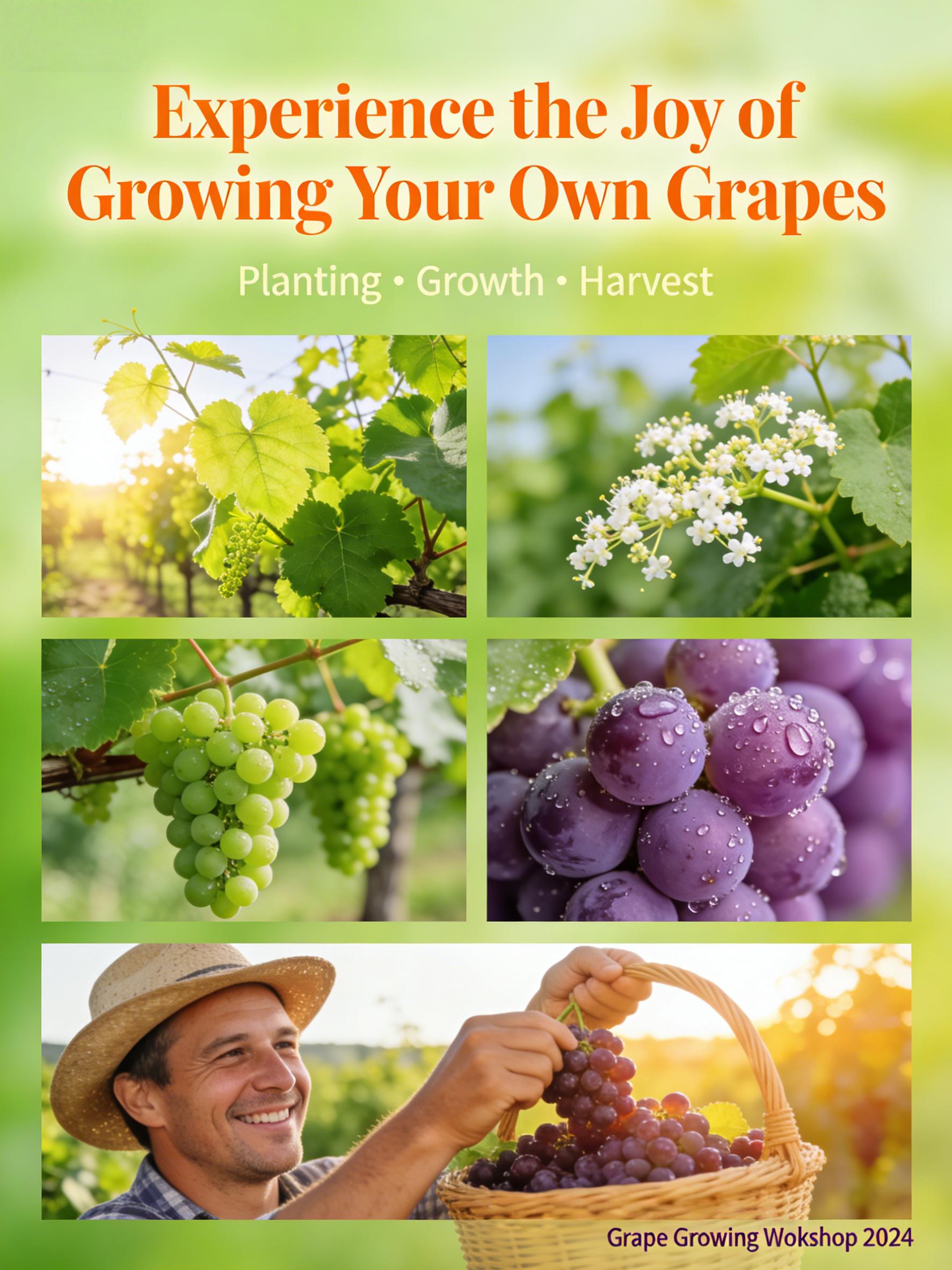 Grape Seedling Potted Plants – Great for Small Gardens & Pots, Ready to Plant