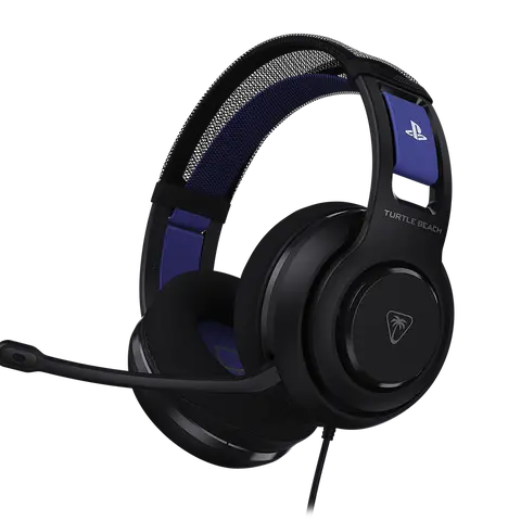 Turtle Beach Atlas 200 Wired Over-Ear Gaming Headset - 3.5mm Jack, 50mm Nanoclear Drivers, Adjustable Floating Headband, Memory Foam Cushions, Flip-Mic, All Day Long Fatigue-Free Fit, Compatible with PS/PC/Mobile