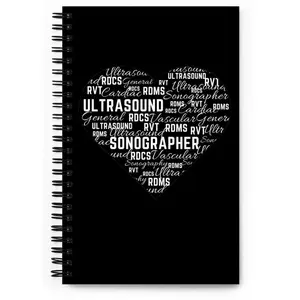 Ultrasound Spiral Notebook