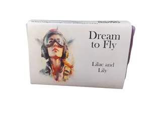 Dream to Fly lilac and lily of the valley vegan bar soap Body Care Cleansing
