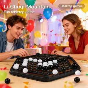 Chess Smart Push Chess Table Games for Kids & Adults Interactive Brain Development Board Game Parent-Child Educational Toy Halloween Christmas Gift