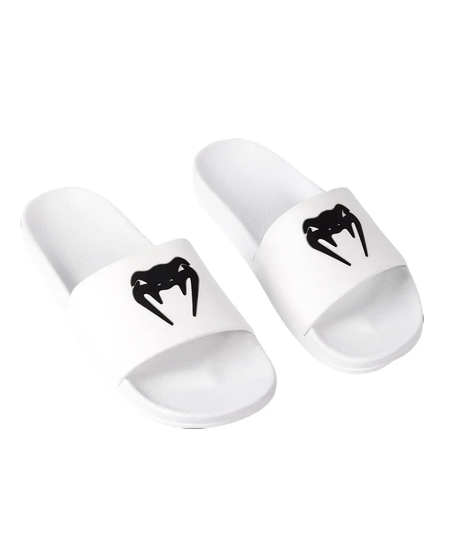 Venum Classic Soft Foam Slippers - Men's White-Black Shoe, Comfortable Footwear, Classic Men's Fashion Slippers, Cross Strap Men's Fashion Slippers