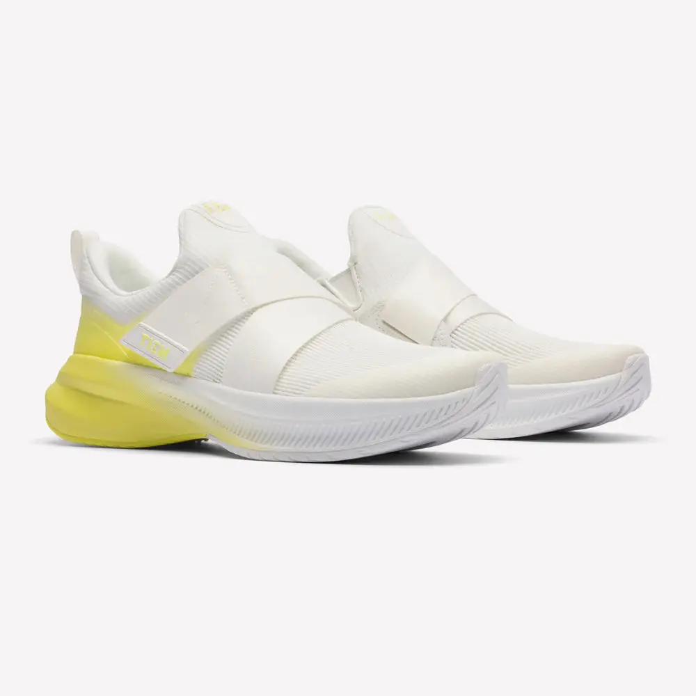 Tiem Lynx Cycling shoes - White/Bold Citron Tiem Lynx Cycling shoes - White/Bold Citron