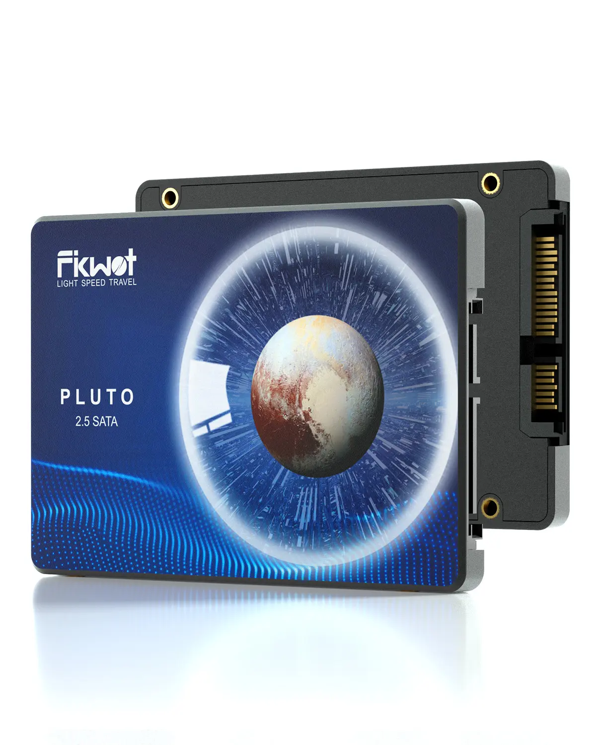 FIKWOT FX815 SSD, 2.5" SATA SSD, Internal Solid State Drive, Up to 560MB/s, 3D NAND SLC Cashe, Compatible with Laptop & PC Desktop