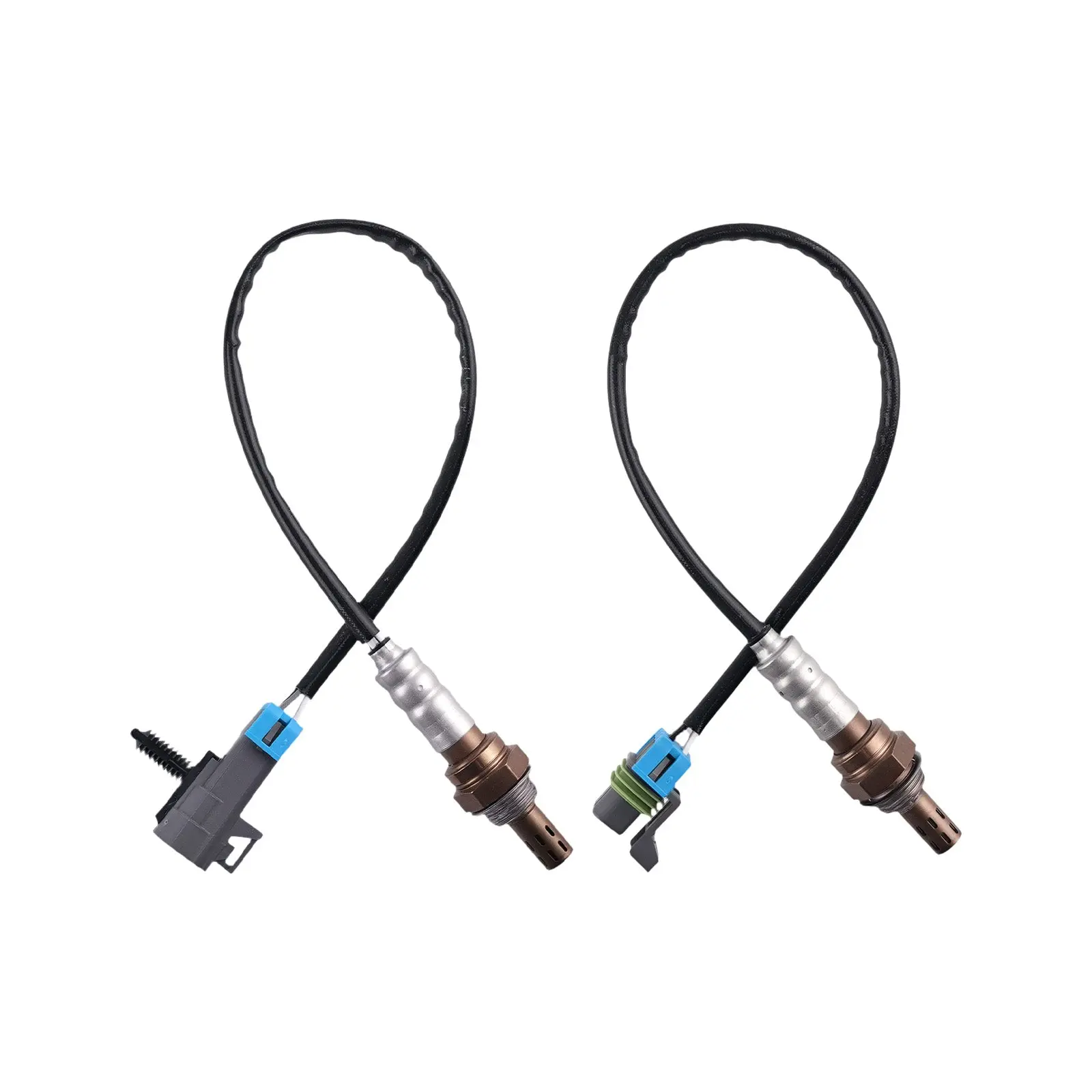 Set of 2 O2 Sensors Up+Down compatible For Isuzu Ascender/Compatible For Saab 9-7X 4.2L L6 07-09 234-4331