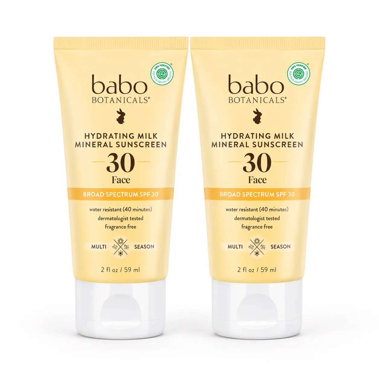 Hydrating Milk Mineral Face SPF30 2-pack