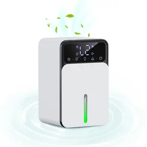 Quiet Home Dehumidifier Air Purifier Indoor Moisture Dryer for Bedroom Basement Use