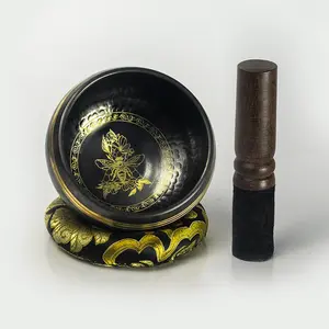 Tibetan Hand Hammered , The Bee Bowl , Singing Bowl, Healing therapy Meditation , Relaxation ,improved , mood calm tranquility  Relief from physical pain, tension, Mental Focus,  Relief of depression or anxiety, chakra cleansing, kundalini Awakening
