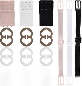 Bra Straps, Invisible Non-Slip Adjustable Bra Straps for Strapless Bra, Ballet Dance