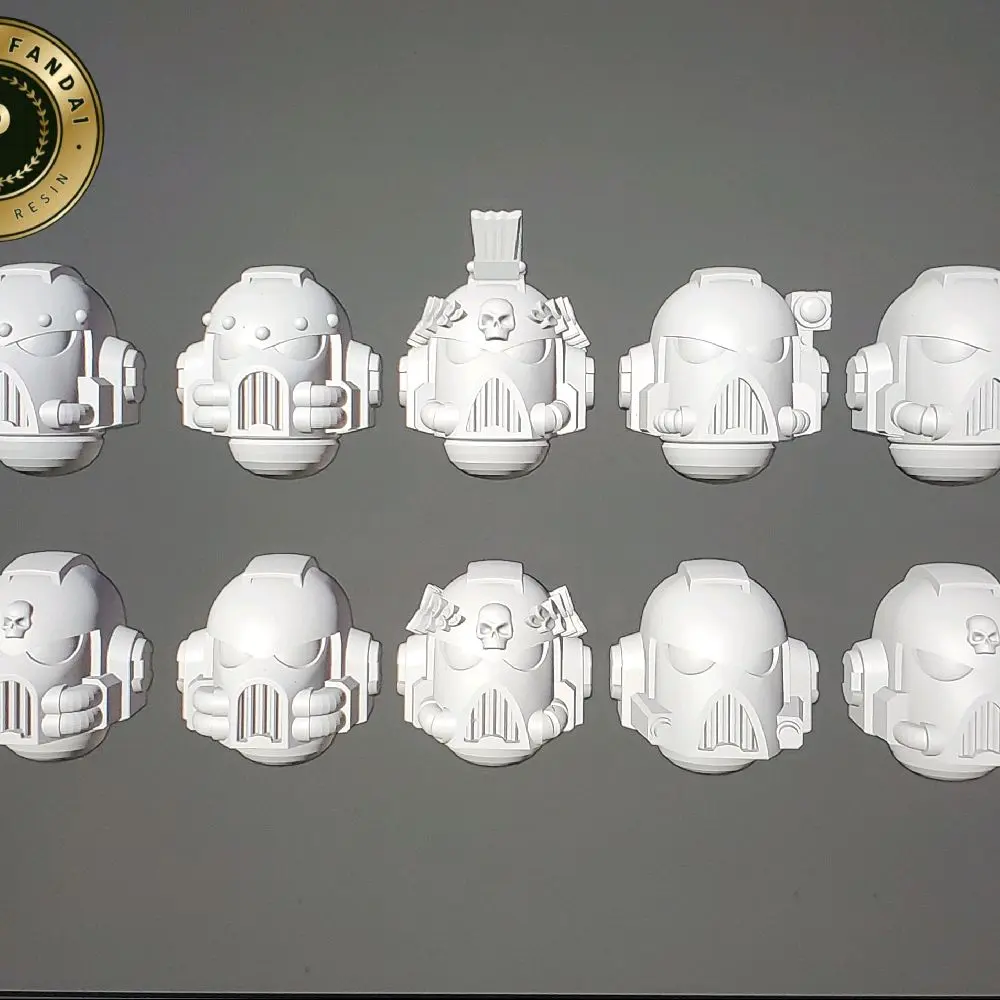 x10 Mk7 Helmet Set 1 Marines Of Space
