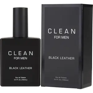 Clean Black Leather By Clean Edt For Men