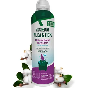 Plant-Based Cat Spray with Essential Oils – Gentle Pest Control Formula – 14 Oz Bottle