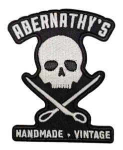 Abernathy's Skull and Scissors Patch