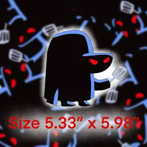 Hash Slingin Slasher from SpongeBob Sticker