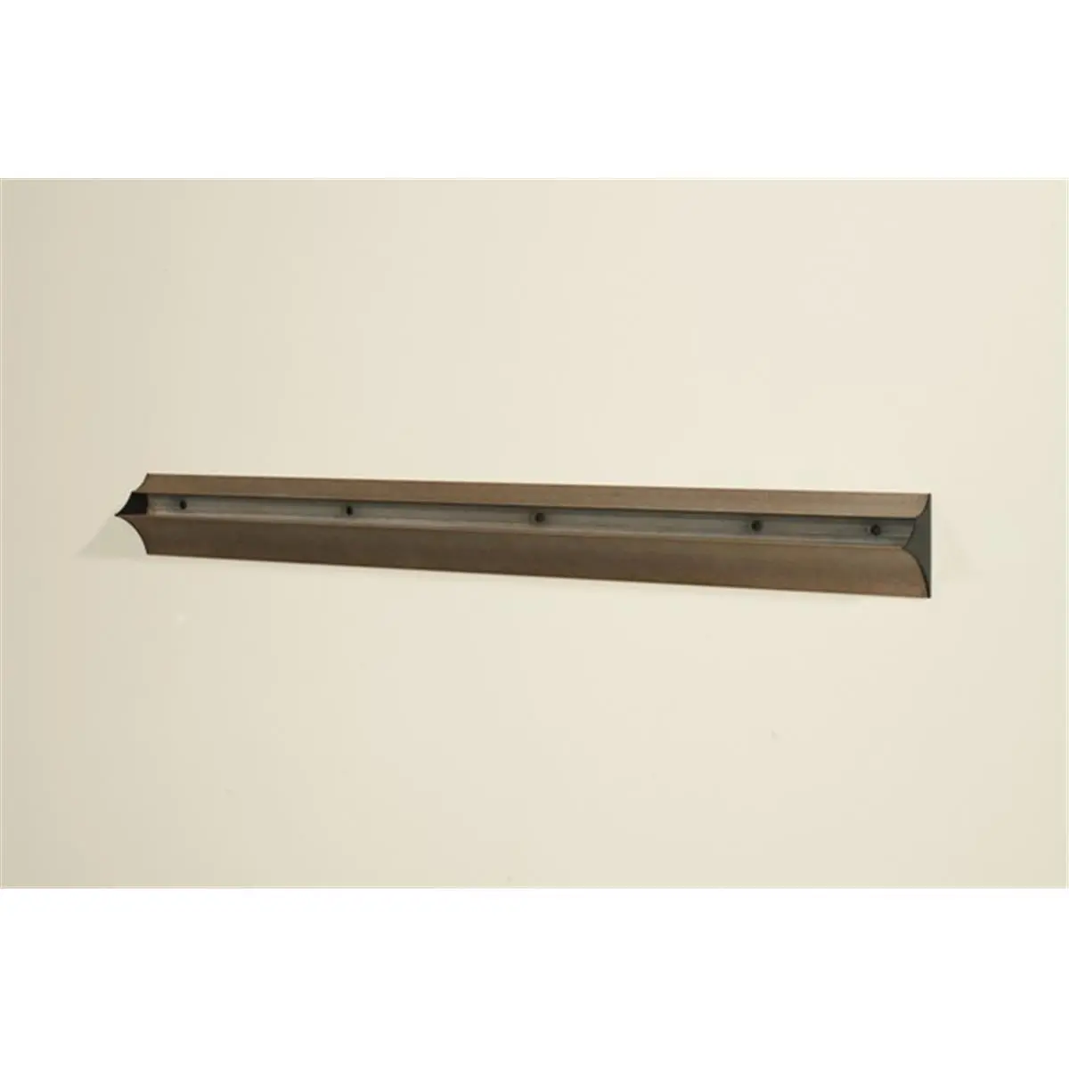 212 MAIN Amore Designs CL16CP Classique Copper Finish Shelf Bracket - 16 in., Wooden, Wall Mount, Beveled Edge, Home Decor Shelf Accessory