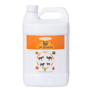 Healthy Paw Life Lime Sulfur Dip Pet Care For Itchy and Dry Skin Extra Strength Solution For Dogs, Cats, and More