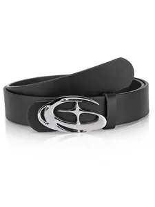 Punk Style Y2K Men's Cross Design Belt, Adjustable Silver Color Buckle, Fashion Streetwear, Unisex, Perfect for Birthday and Holiday Gifts