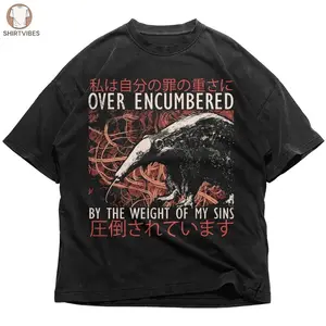 Kami Crew Anteater Over Japan Encumbered Shirt, Animal Tokyo Japanese Weird Harajuku Style Unisex Shirt, Hoodie, Sweatshirt