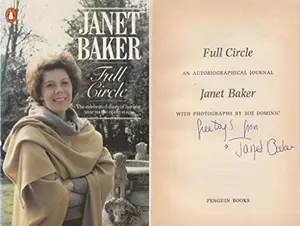 USED-Full Circle : An Autobiographical Journal by Janet BAKER (Paperback)