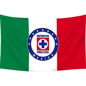 Cruz Azul “La Máquina Celeste” Soccer Tapestry - Heavy-Duty Ultra-Soft Peach Fleece Flag for Game Room, Dorm & Party Wall Decorvalentine's wall decor flags