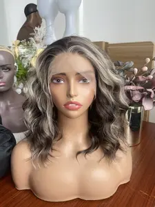 IMstyle Destiny Earthy Glow Cool Toned  Brunette With Caramel & Vanilla Highlight Soft Curly Glueless 13*4 Lace Front Wigs Heat Friendly Synthetic Wig