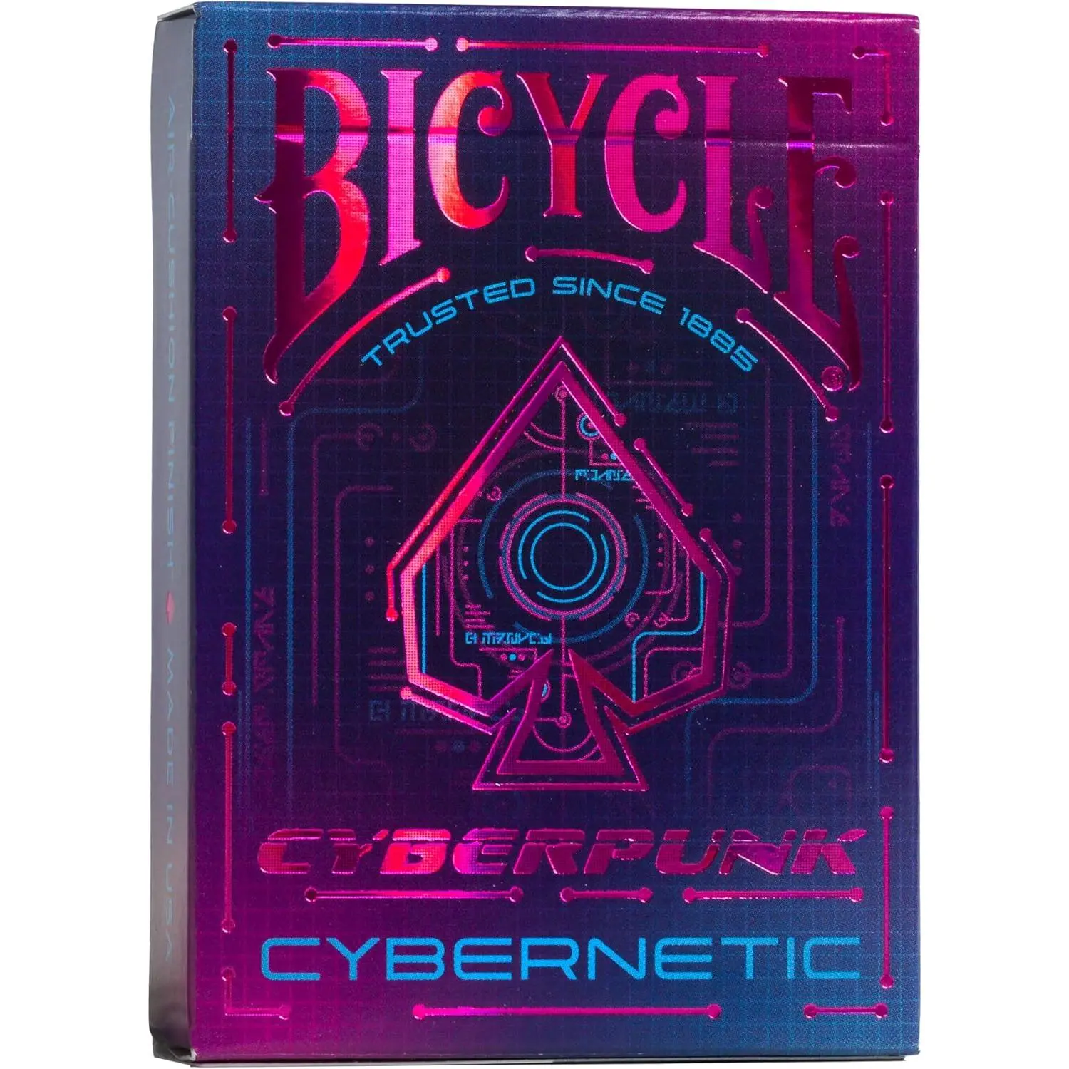 Bicycle Cyberpunk Cybernetic Premium Playing Cards, 1 Deck