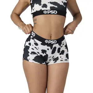 PSD Womens Western Print Boy Short Underwear - Comfortable, Breathable, Ultra-light Fabric PSD Womens Western Print Boy Short Underwear - Comfortable, Breathable, Ultra-light Fabric