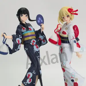 2pc Lycoris Recoi Anime Figure Nishikigi Chisa Inoue Takina PVC Action Figure Collectible Model Toys Kid Gift Ornaments Doll